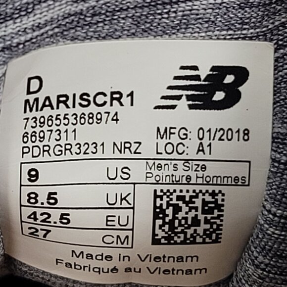 New Balances MARISCR1 Fresh Foam Men's Blue Running Shoes US Size 9 - Picture 8 of 8